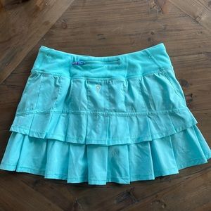 Lululemon Ivivva girls tennis skirt size 12